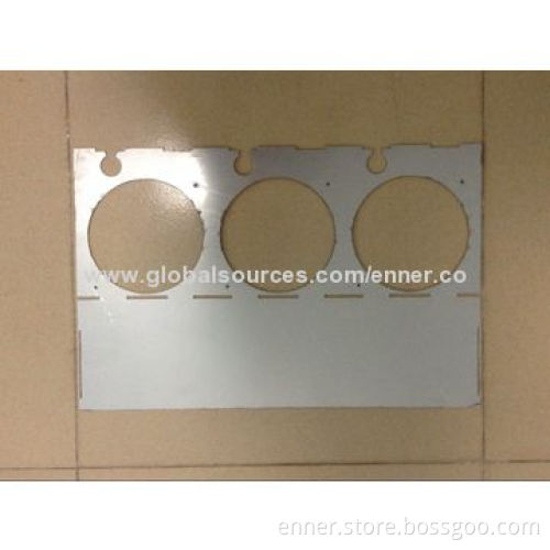 Precision Metal Stamping, Aluminum Plate, According to the Personal Requirement to Customized